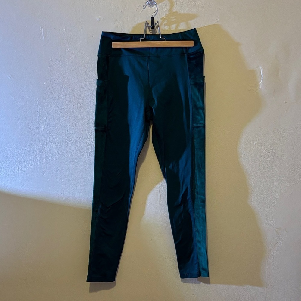 PINK Victoria's Secret Dark Teal Leggings